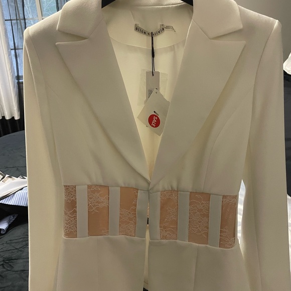Alice and Olivia Corset Blazer